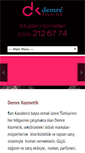 Mobile Screenshot of demrekozmetik.com